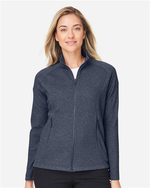 North End NE727W Women's Spirit Textured Full-Zip