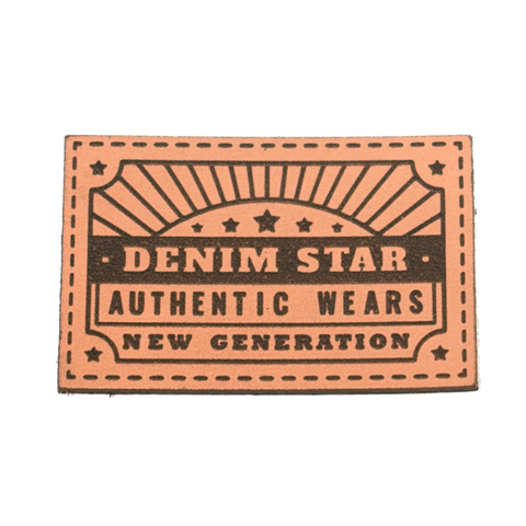 Laser Cut into Leather