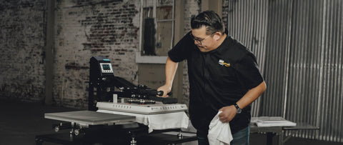 Heat Press Nation Signature Series 16 x 20 Double Station Auto-Open Heat Press