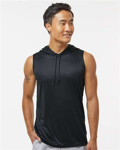 Badger 4108 B-Core Sleeveless Hooded T-Shirt