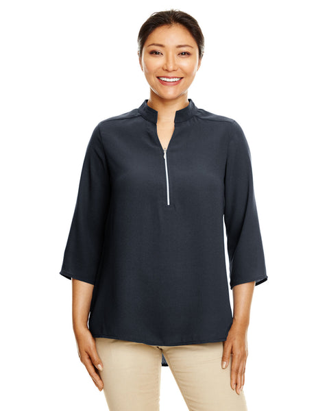 Devon & Jones DP611W Ladies' Perfect Fit 3/4-Sleeve Crepe Tunic
