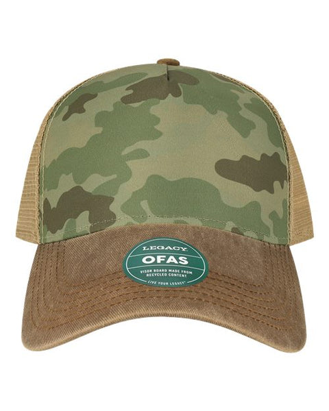 LEGACY OFAFP Old Favorite Five-Panel Trucker Cap