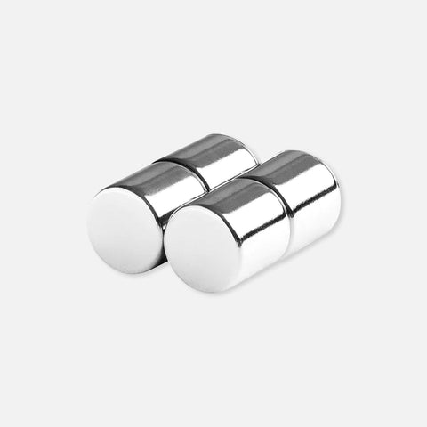 Strong Rare Earth Neodymium Cylinder 1/2 x 1/2 Inch Magnet Set - Ninja Transfers