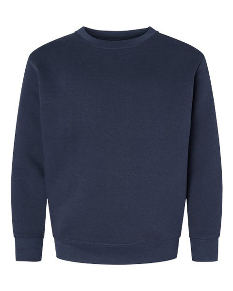 LAT 2225 Youth Elevated Fleece Crewneck Sweatshirt