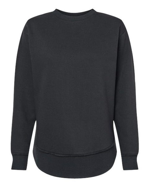 LAT 3525 Women's Weekend Fleece Crewneck Sweatshirt