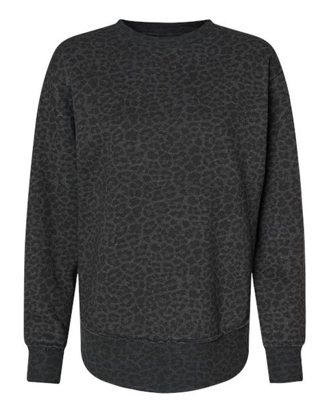 LAT 3525 Women's Weekend Fleece Crewneck Sweatshirt