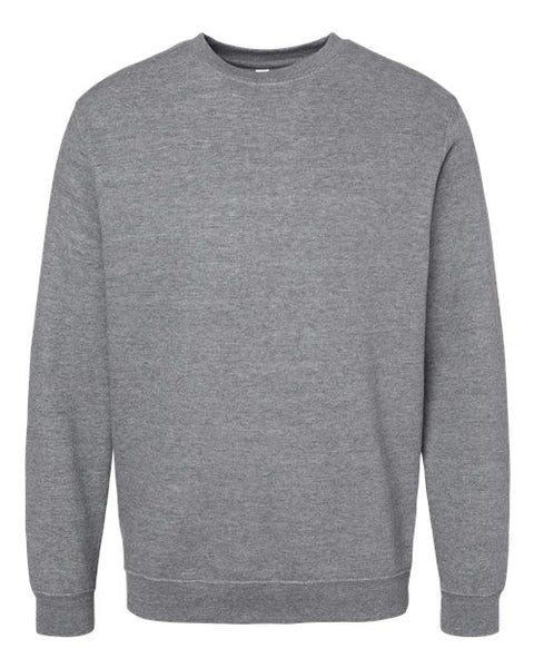 LAT 6925 Unisex Elevated Fleece Crewneck Sweatshirt
