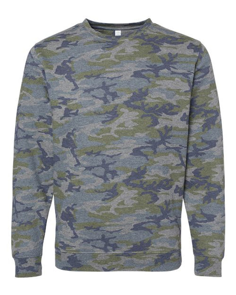 LAT 6925 Unisex Elevated Fleece Crewneck Sweatshirt