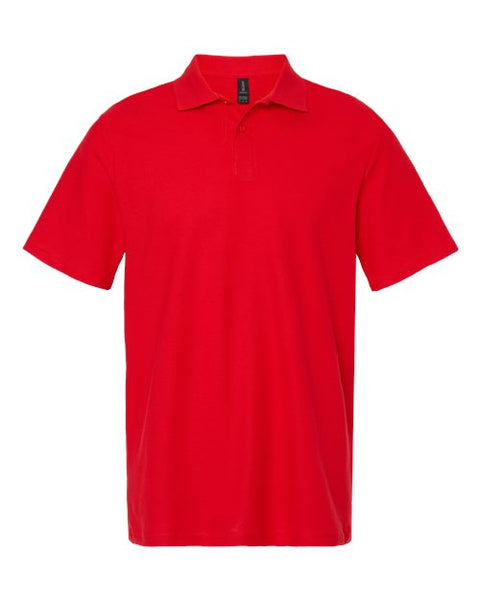 Gildan 64800 Unisex Softstyle Pique Polo