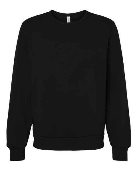 BELLA + CANVAS 3911 Unisex Sponge Fleece Classic Crewneck Sweatshirt