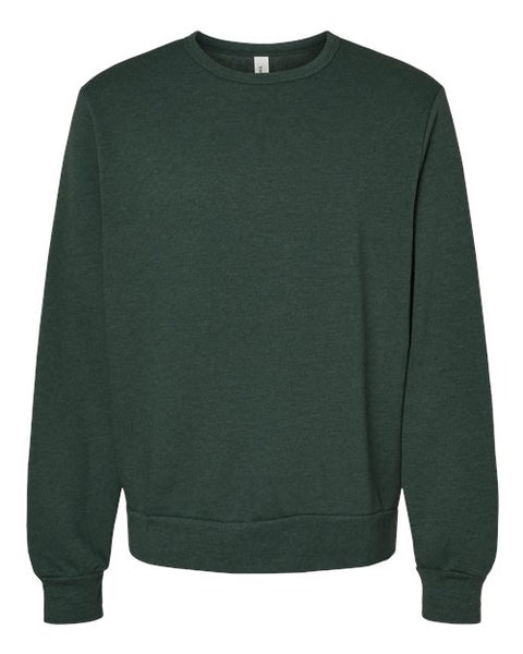 BELLA + CANVAS 3911 Unisex Sponge Fleece Classic Crewneck Sweatshirt