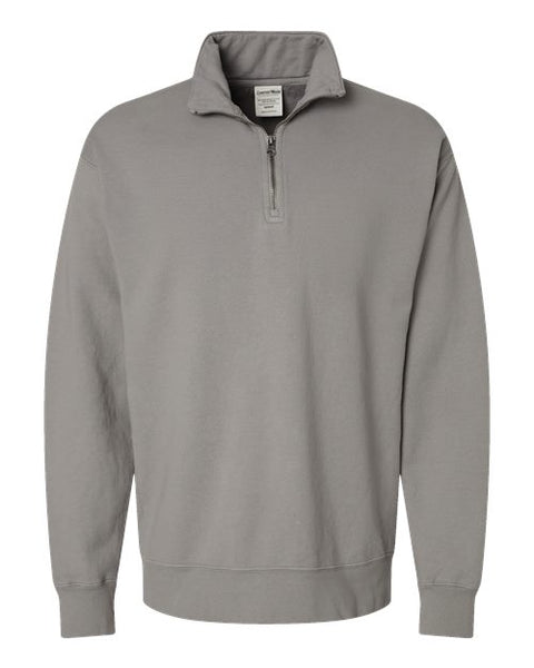ComfortWash by Hanes GDH425 Unisex Garment-Dyed Quarter-Zip Sweatshirt