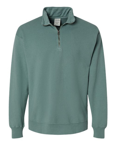 ComfortWash by Hanes GDH425 Unisex Garment-Dyed Quarter-Zip Sweatshirt