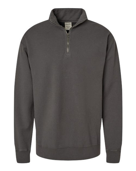 ComfortWash by Hanes GDH425 Unisex Garment-Dyed Quarter-Zip Sweatshirt