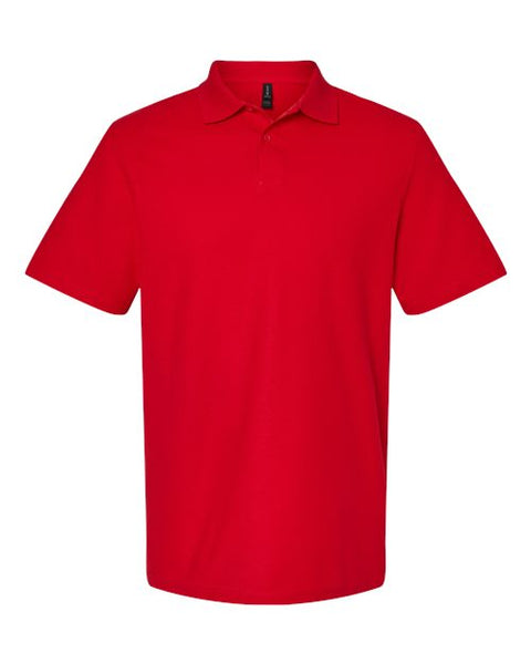 Gildan 64800 Unisex Softstyle Pique Polo