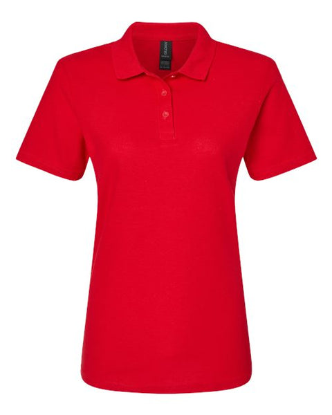 Gildan 64800L Women's Softstyle Pique Polo