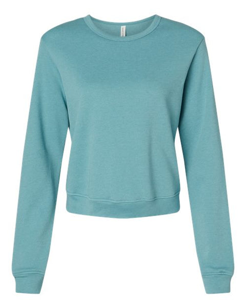 BELLA + CANVAS 7511 Women's Sponge Fleece Crewneck Sweatshirt