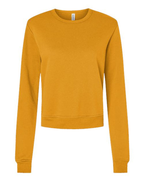 BELLA + CANVAS 7511 Women's Sponge Fleece Crewneck Sweatshirt