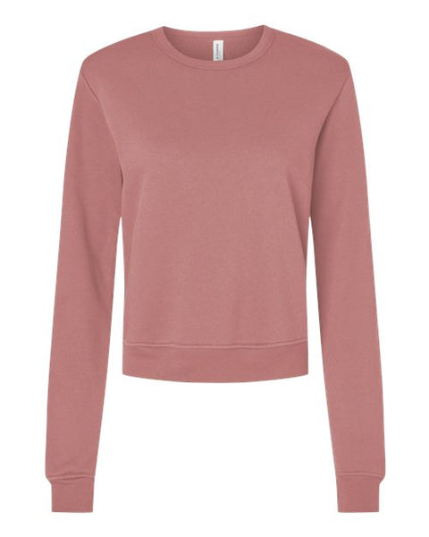 BELLA + CANVAS 7511 Women's Sponge Fleece Crewneck Sweatshirt