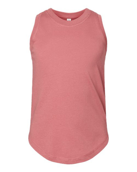 LAT 2692 Girls' Relaxed Fine Jersey Tank