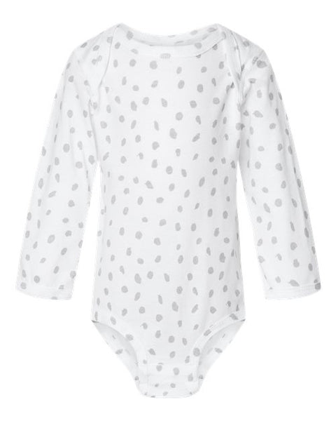 Rabbit Skins 4421 Infant Fine Jersey Long Sleeve Bodysuit
