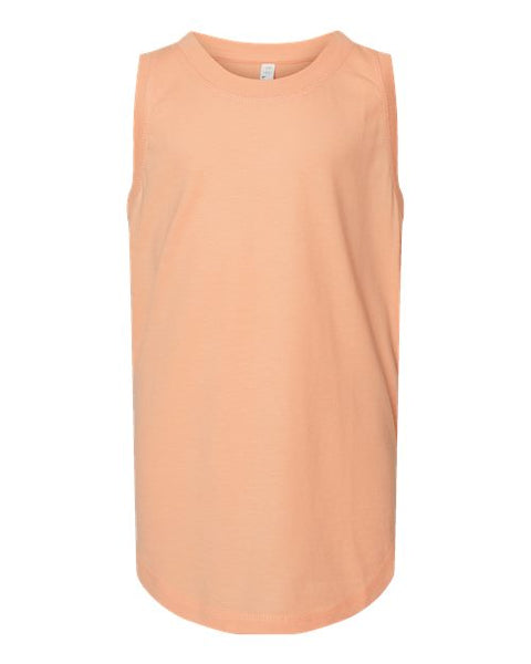 LAT 2692 Girls' Relaxed Fine Jersey Tank