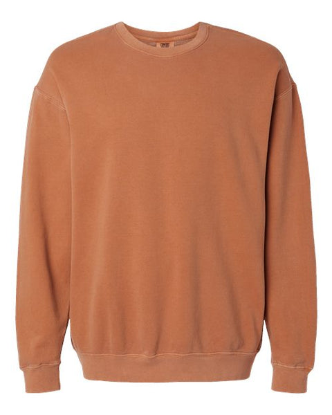 Comfort Colors 1466 Unisex Garment-Dyed Lightweight Fleece Crewneck Sweatshirt