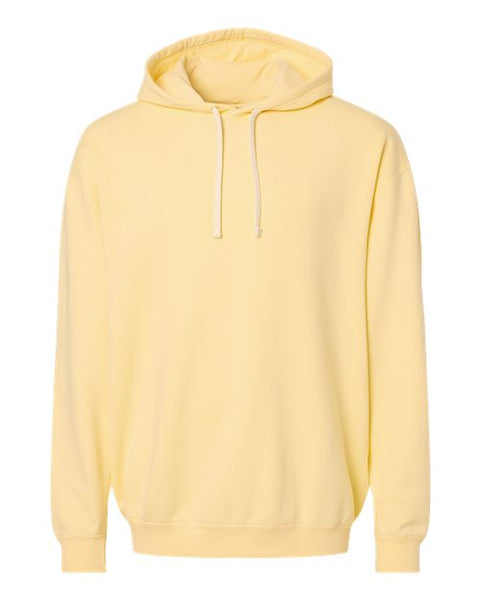 Comfort Colors 1467 Unisex Garment-Dyed Lightweight Fleece Hooded Sweatshirt