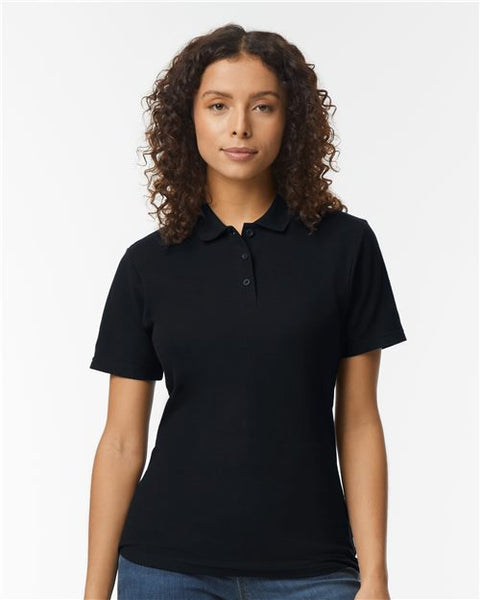 Gildan 64800L Women's Softstyle Pique Polo