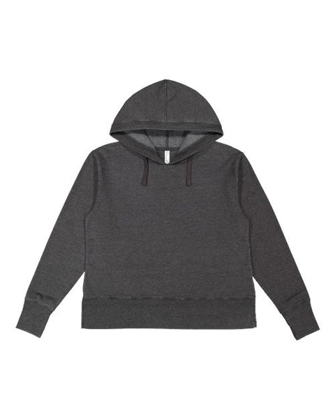 LAT 3536 Women's Vintage Wash Hoodie Sweatshirt
