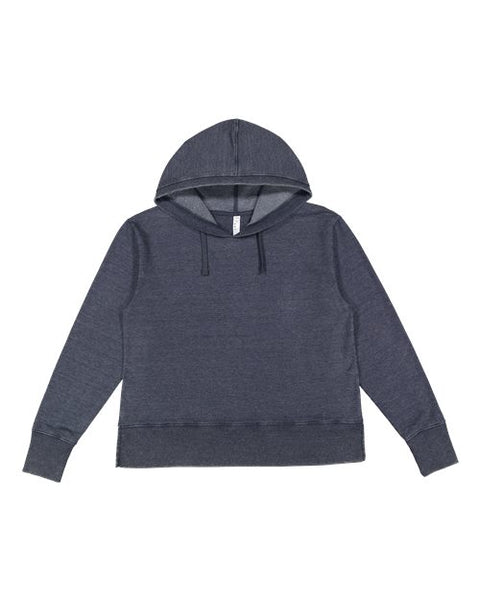 LAT 3536 Women's Vintage Wash Hoodie Sweatshirt