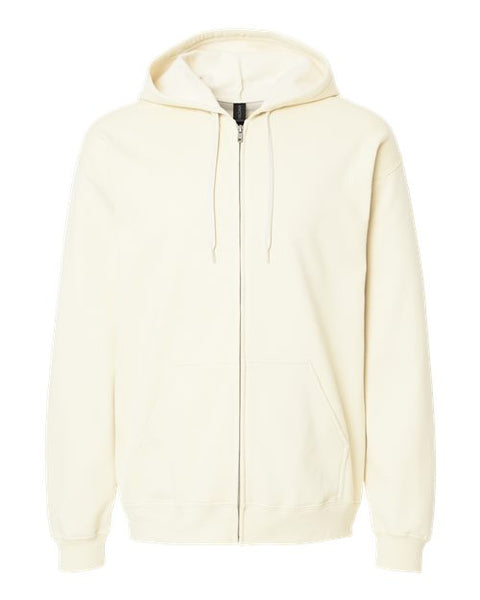 Gildan SF600 Unisex Softstyle Full-Zip Hooded Sweatshirt