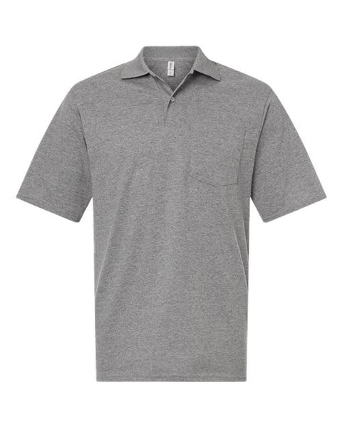 JERZEES 436MP Men's Dri-Power Polo with Pocket