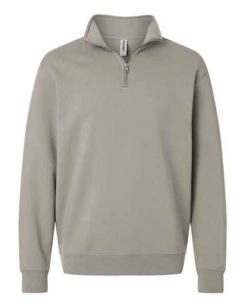 Independent Trading Co. SS4600QZ Unisex Midweight Quarter-Zip Pullover