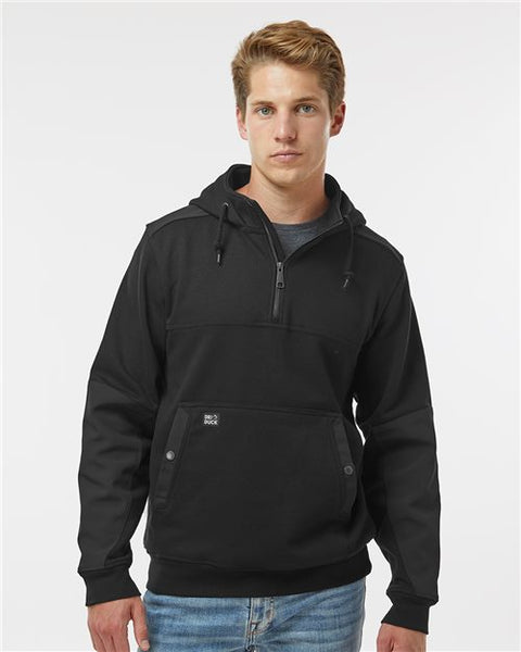 DRI DUCK 7349 Men's Mission Quarter-Zip Hooded Pullover
