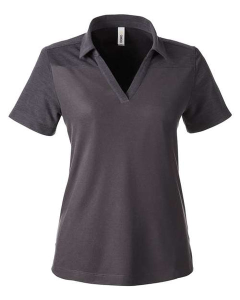 CORE365 CE112CW Women's Fusion ChromaSoft Colorblock Polo