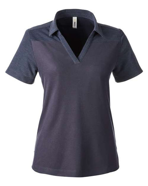 CORE365 CE112CW Women's Fusion ChromaSoft Colorblock Polo