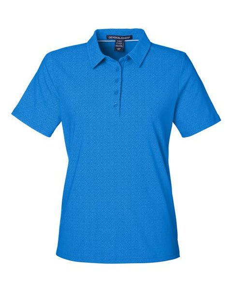 Devon & Jones DG101W Women's Crownlux Performance Geo Polo
