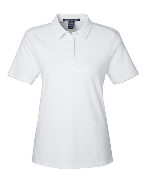 Devon & Jones DG101W Women's Crownlux Performance Geo Polo