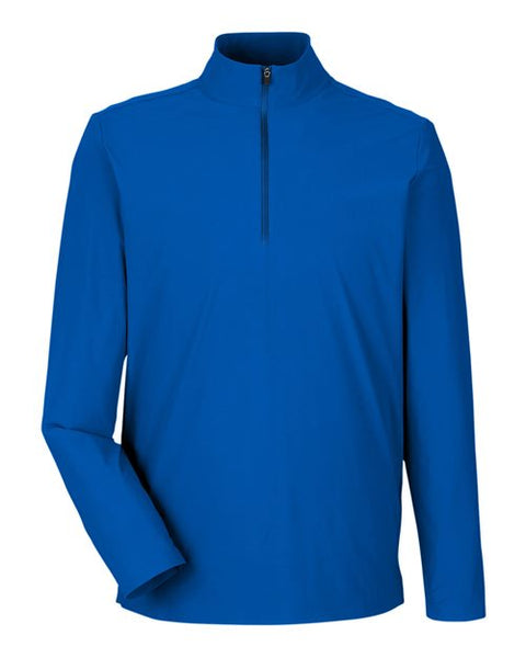 Devon & Jones DG410 Men's CrownLux Performance Windsor Welded Quarter-Zip Pullover