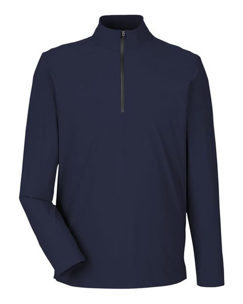 Devon & Jones DG410 Men's CrownLux Performance Windsor Welded Quarter-Zip Pullover