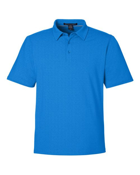 Devon & Jones DG101 Men's Crownlux Performance Geo Polo