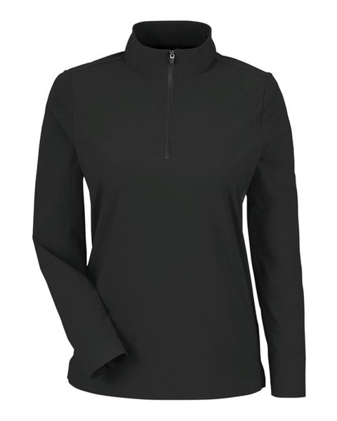 Devon & Jones DG410W Women's CrownLux Performance Windsor Welded Quarter-Zip Pullover