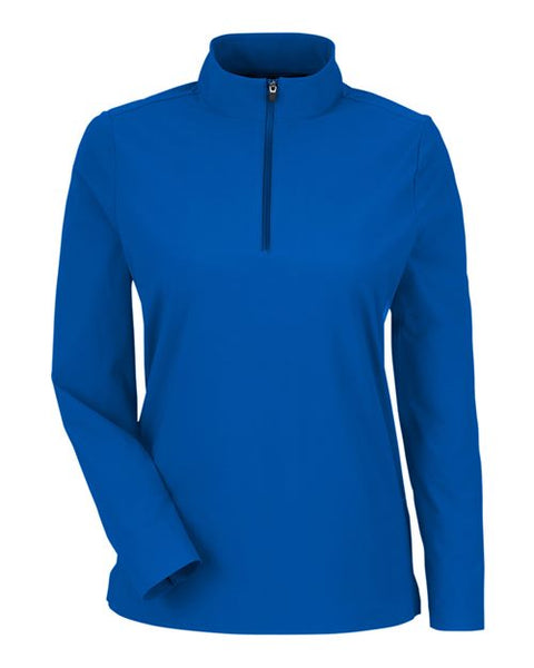 Devon & Jones DG410W Women's CrownLux Performance Windsor Welded Quarter-Zip Pullover