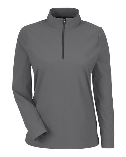 Devon & Jones DG410W Women's CrownLux Performance Windsor Welded Quarter-Zip Pullover