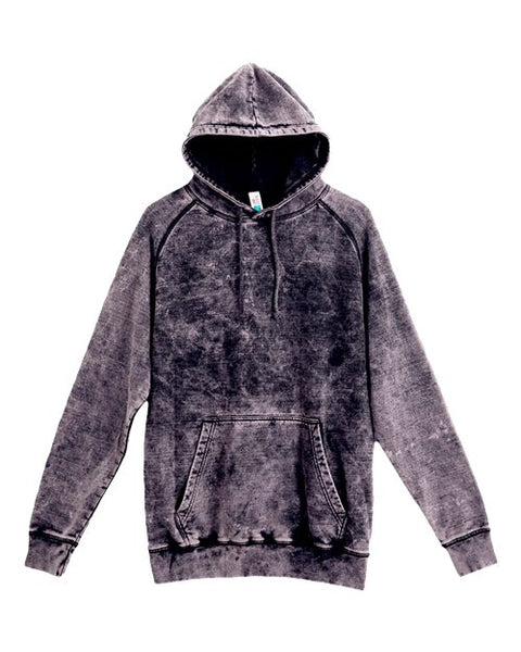 Lane Seven LST004 Unisex Vintage Raglan Hooded Sweatshirt