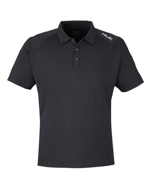 HUK H12L005 Men's LoPro Solid Performance Polo