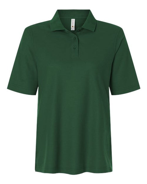 Harriton M105W Women's Maverick CVC Pique Polo