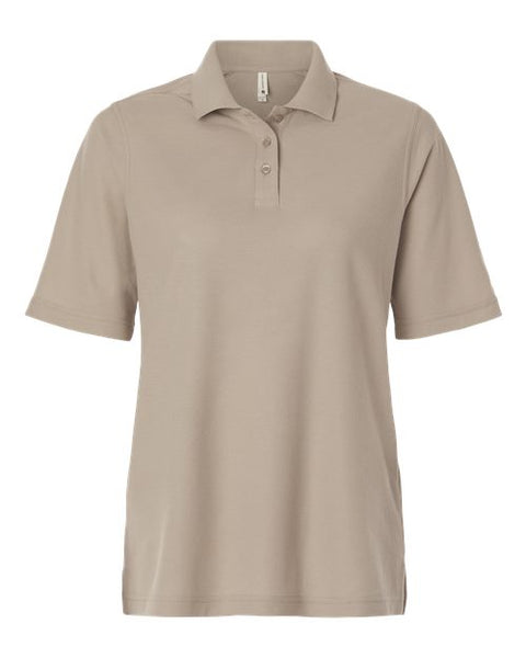Harriton M105W Women's Maverick CVC Pique Polo