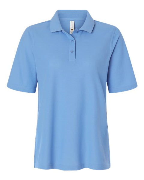 Harriton M105W Women's Maverick CVC Pique Polo